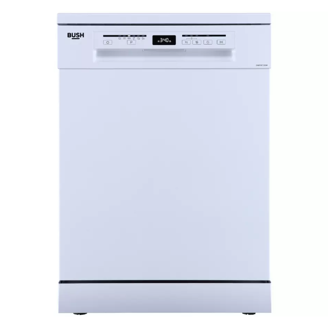 Bush DWFSE126W Full Size Dishwasher - White - E Rated (EX-DISPLAY/C)