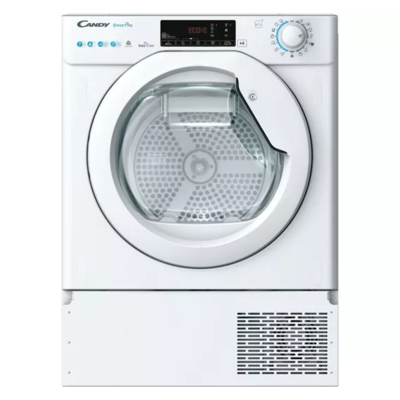 CANDY Smart Pro BCTD H7A1TE-80 Integrated WiFi-enabled 7 kg Heat Pump Tumble Dryer - A+ Rated (EX-DISPLAY/B)