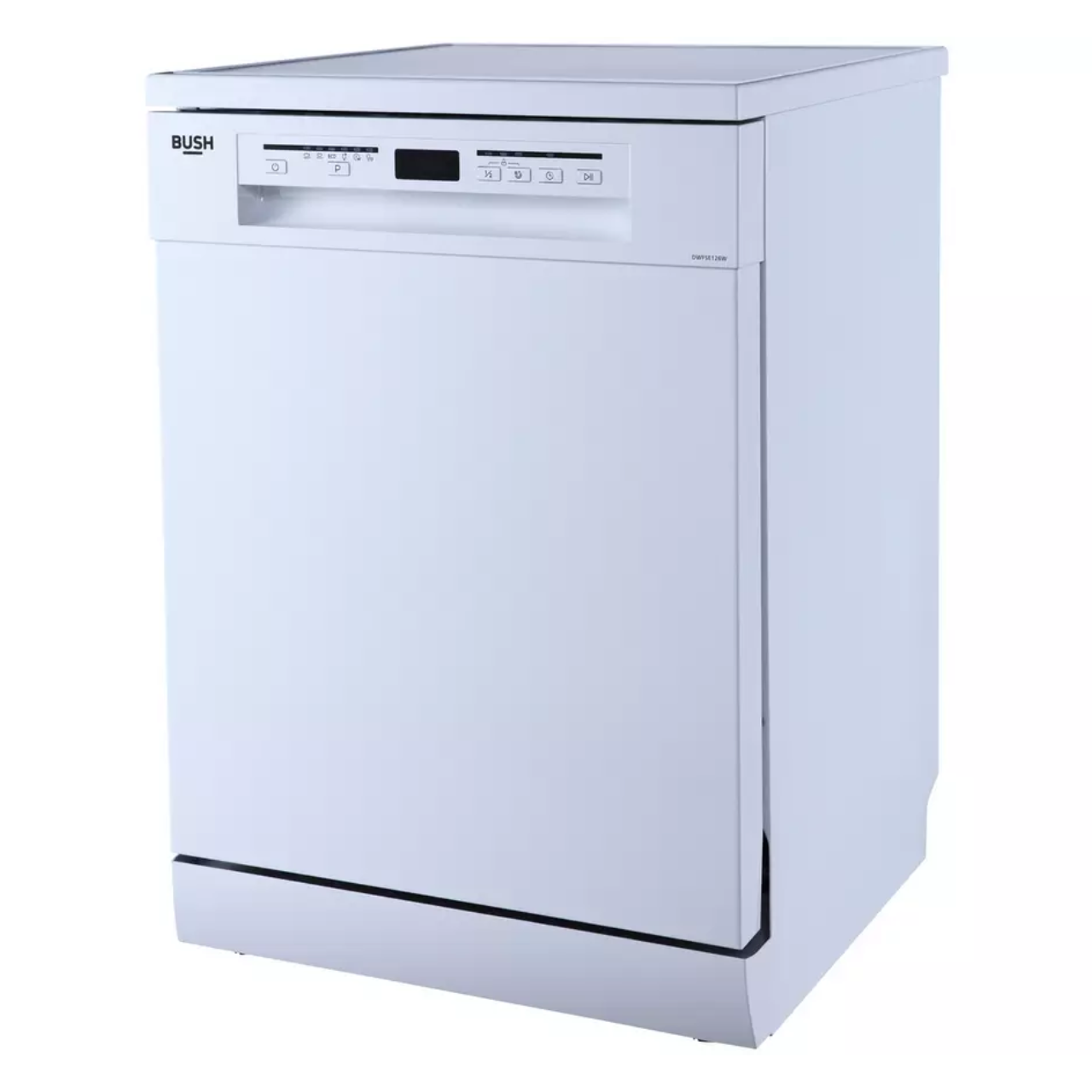 Bush DWFSE126W Full Size Dishwasher - White - E Rated (EX-DISPLAY/C)