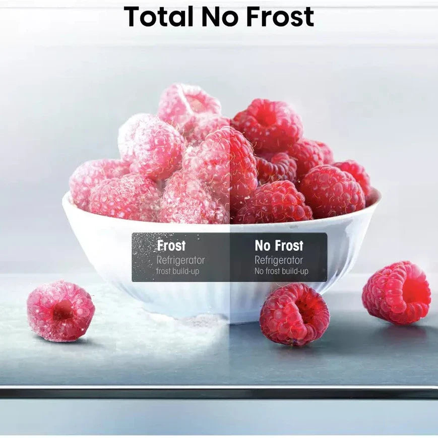 Hisense RB470N4SICUK Wifi Connected 60/40 Frost Free Fridge Freezer - Stainless Steel #63637