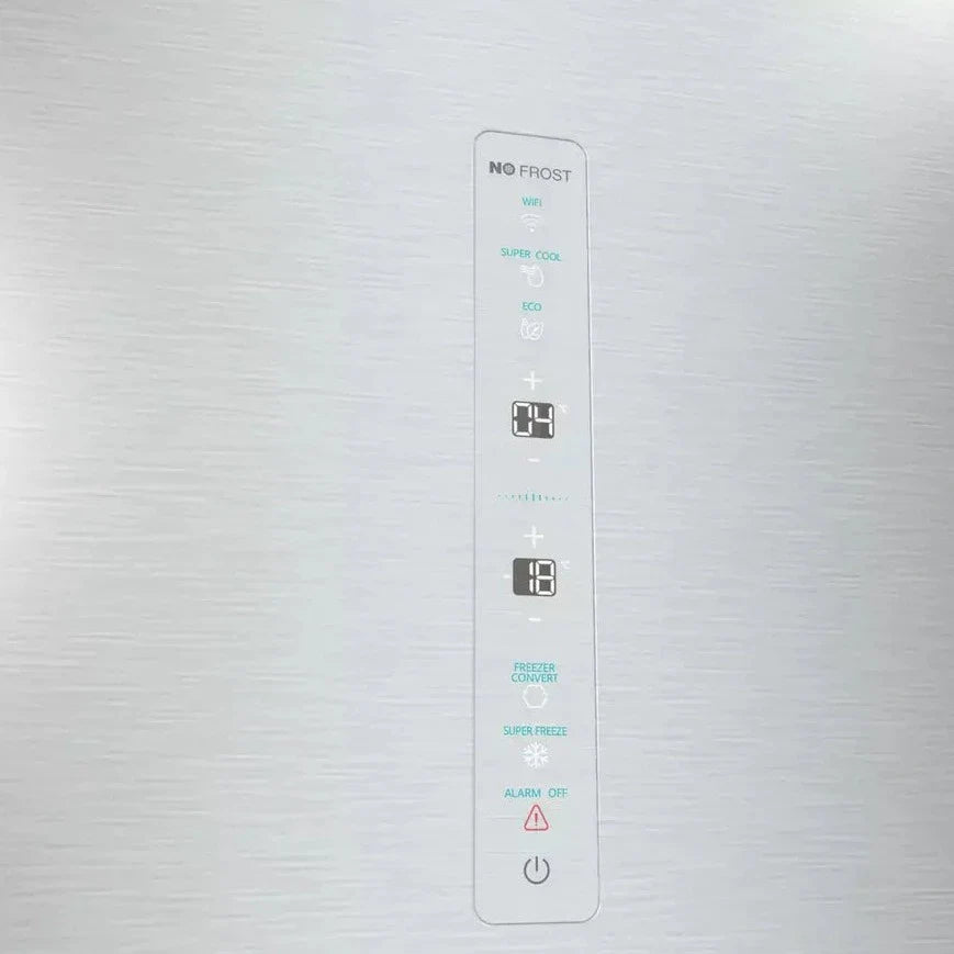 Hisense RB470N4SICUK Wifi Connected 60/40 Frost Free Fridge Freezer - Stainless Steel #63637