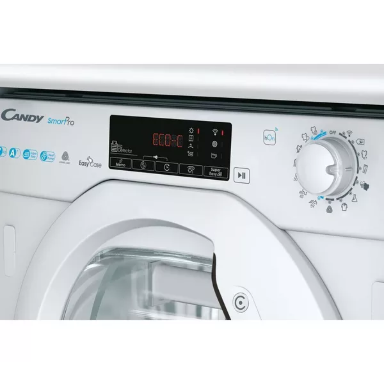 CANDY Smart Pro BCTD H7A1TE-80 Integrated WiFi-enabled 7 kg Heat Pump Tumble Dryer - A+ Rated (EX-DISPLAY/B)