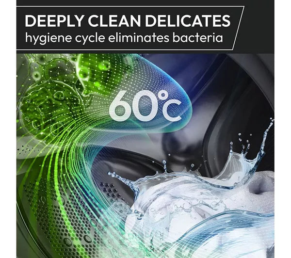 HOOVER H-WASH 400 BH4S69M6DB9J-80 Integrated WiFi-enabled 9 kg 1600 Spin Washing Machine (EX-DISPLAY/A)