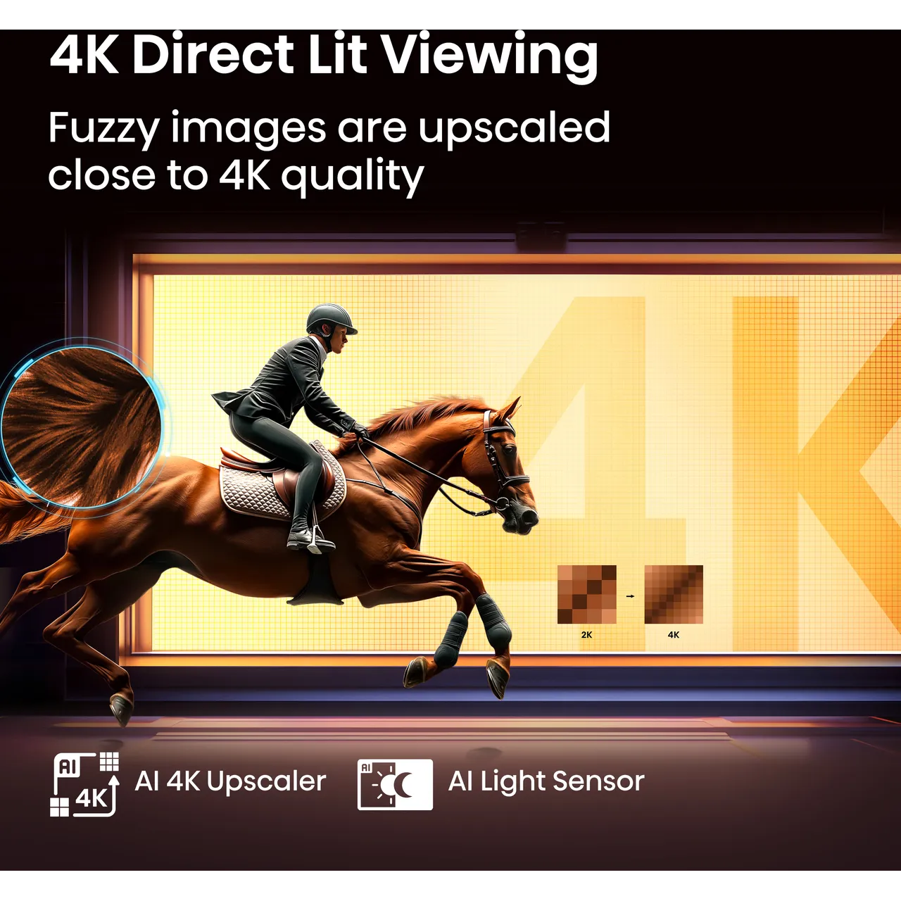 Hisense E7Q 65" 4K Ultra HD QLED Smart TV - 65E78QTUK