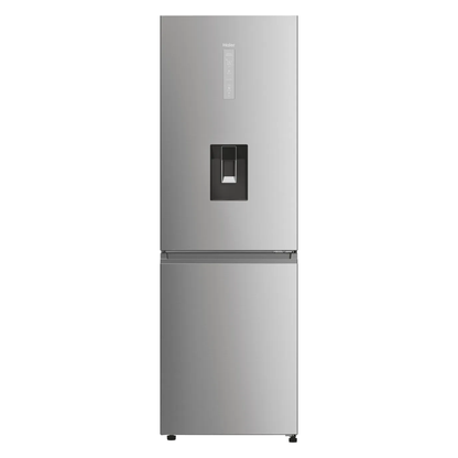 Haier HDPW5618DWPK 185cm 60/40 Total No Frost Fridge Freezer - Platinum Inox - D Rated (EX-DISPLAY/B)