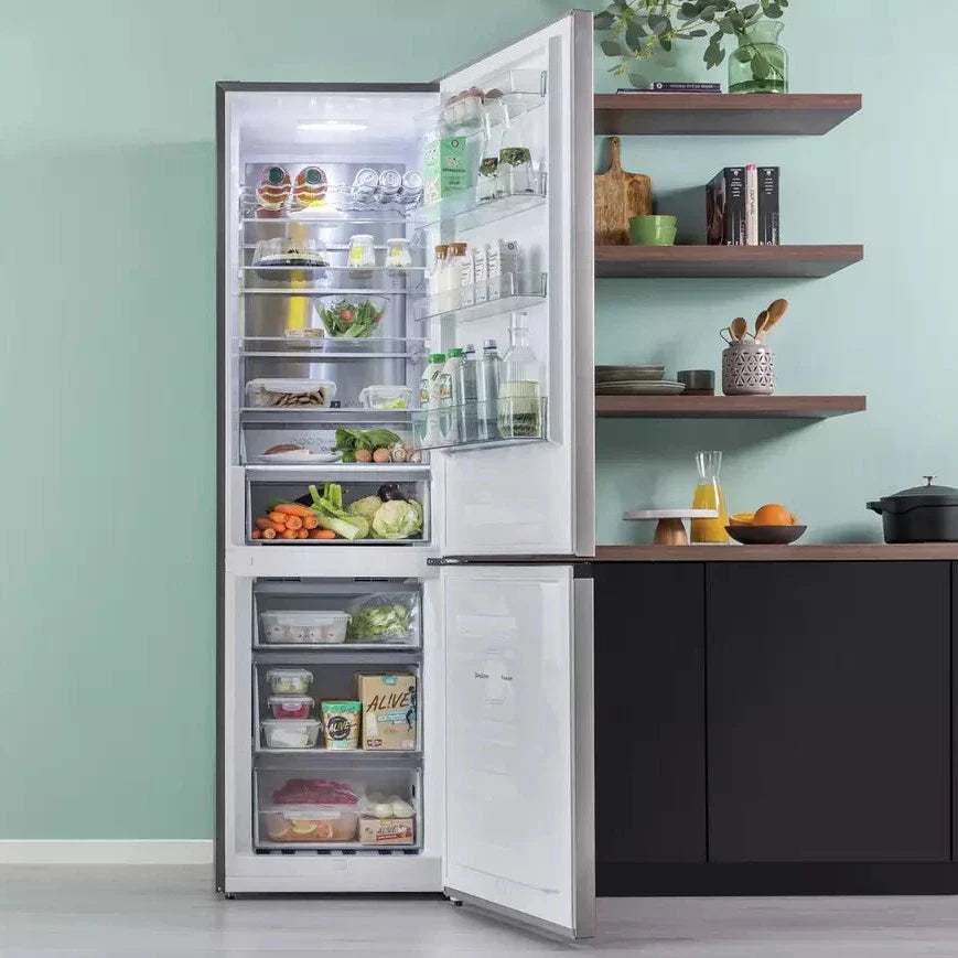 Hisense RB470N4SICUK Wifi Connected 60/40 Frost Free Fridge Freezer - Stainless Steel #63637