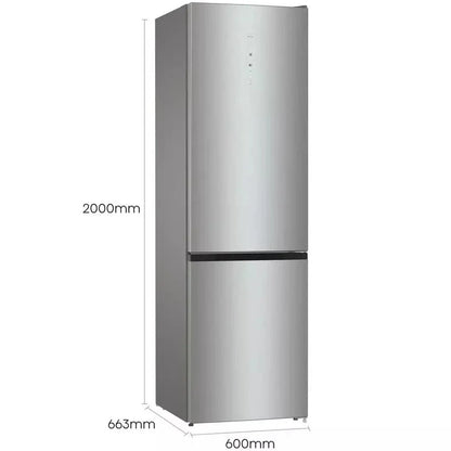 Hisense RB470N4SICUK Wifi Connected 60/40 Frost Free Fridge Freezer - Stainless Steel #63637