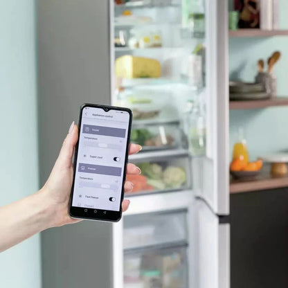 Hisense RB470N4SICUK Wifi Connected 60/40 Frost Free Fridge Freezer - Stainless Steel #63637