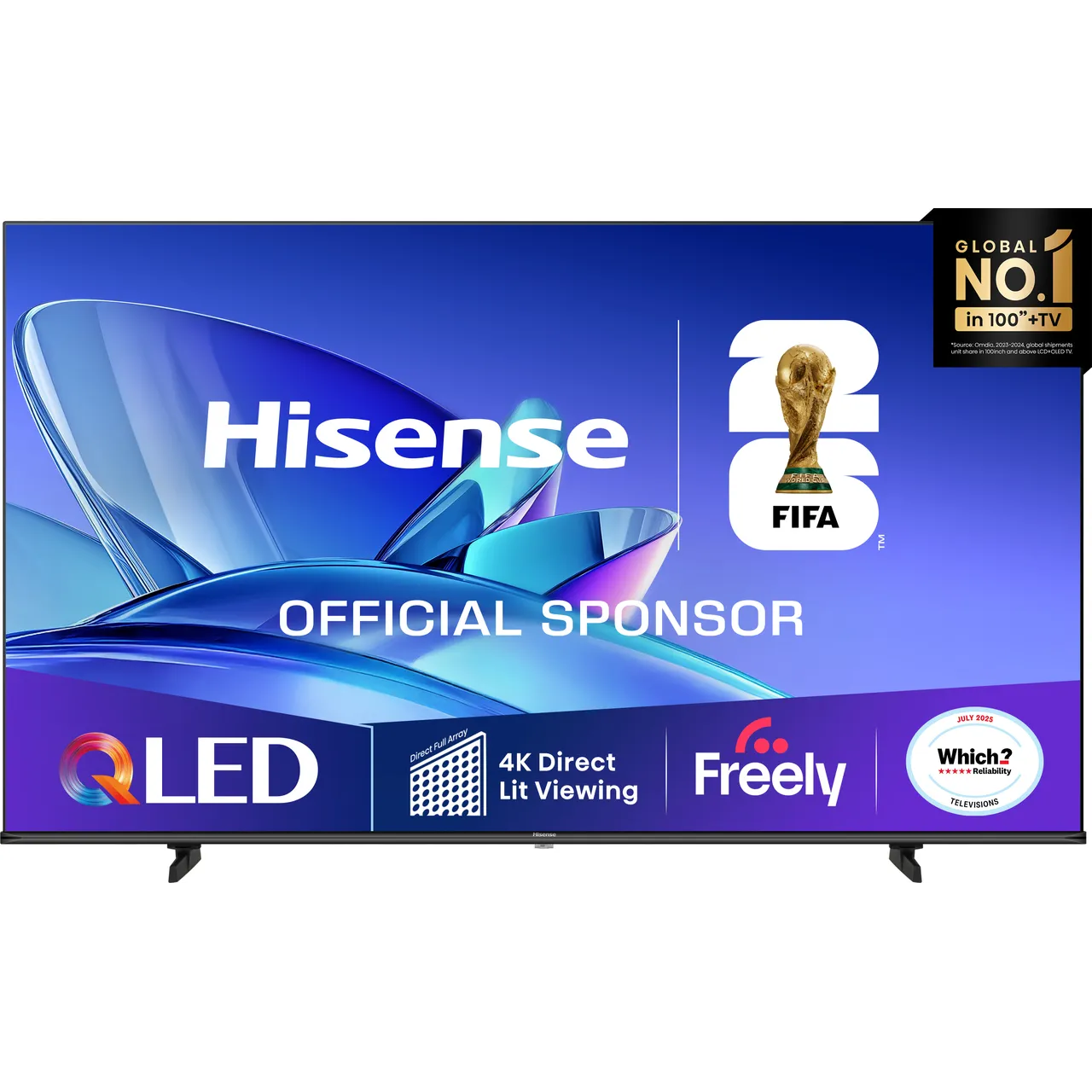 Hisense E7Q 65" 4K Ultra HD QLED Smart TV - 65E78QTUK