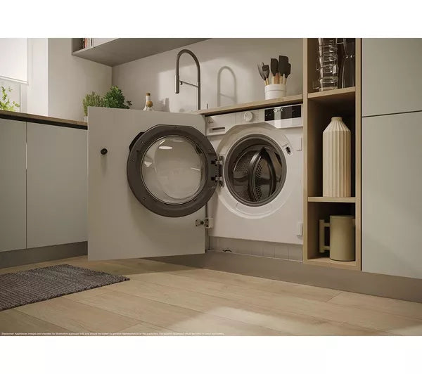 HOOVER H-WASH 400 BH4S69M6DB9J-80 Integrated WiFi-enabled 9 kg 1600 Spin Washing Machine (EX-DISPLAY/A)